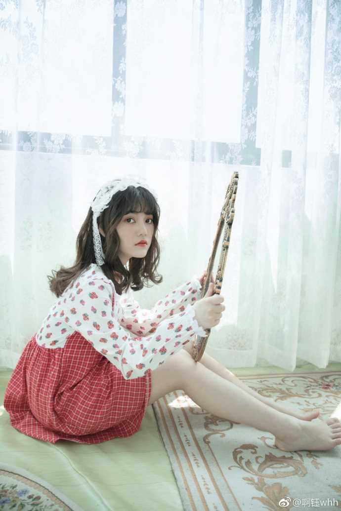 优质清纯网红少女私人软妹装洋裙复古相册