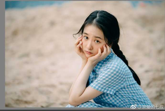 高清清纯甜美少女冷芃芃可爱软妹表情包图集