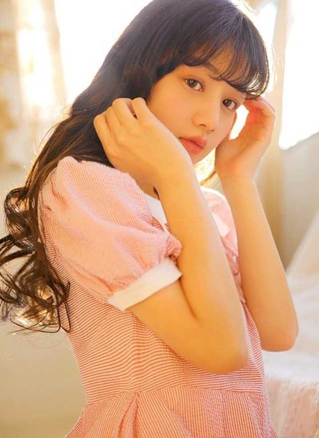 特别专辑小清新少女冰淇淋甜美气质长发唯美童颜清纯照图片