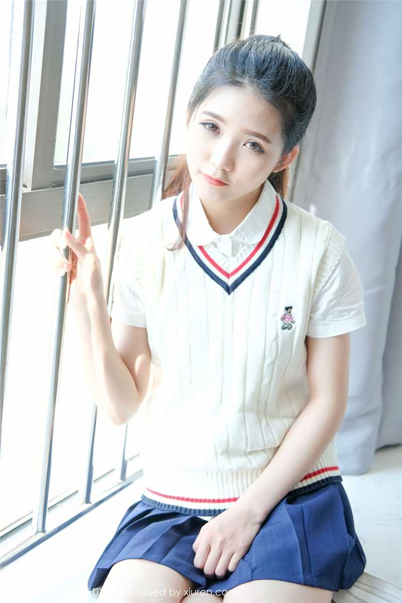 高清美女嫩模一叶echo学生服清纯动人图集