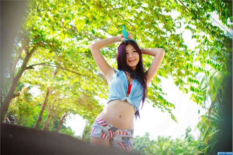 特别专辑大马美女蔡安琪清纯私房照迷人图片