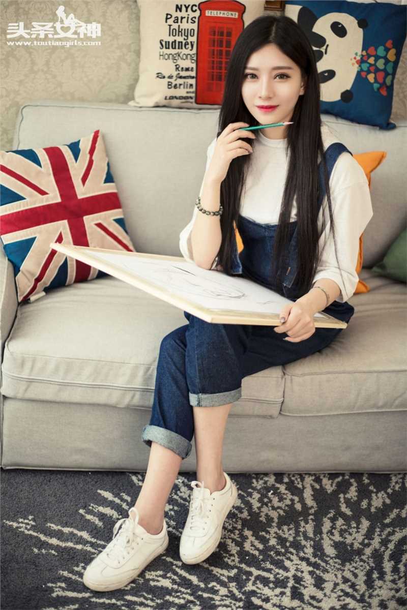 优质手绘画美女COCO清纯私拍图片合集图片