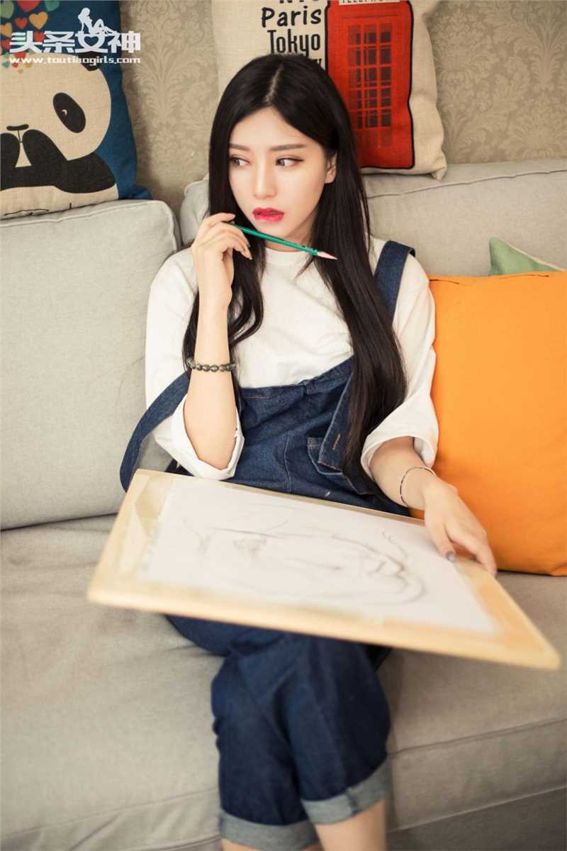 优质手绘画美女COCO清纯私拍图片合集图片