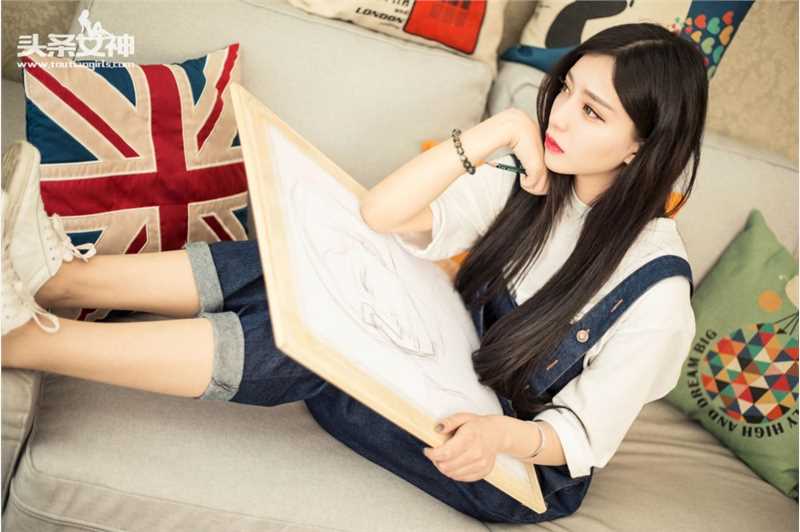 优质手绘画美女COCO清纯私拍图片合集图片