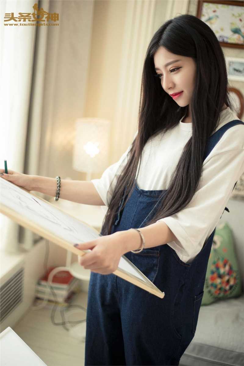 优质手绘画美女COCO清纯私拍图片合集图片