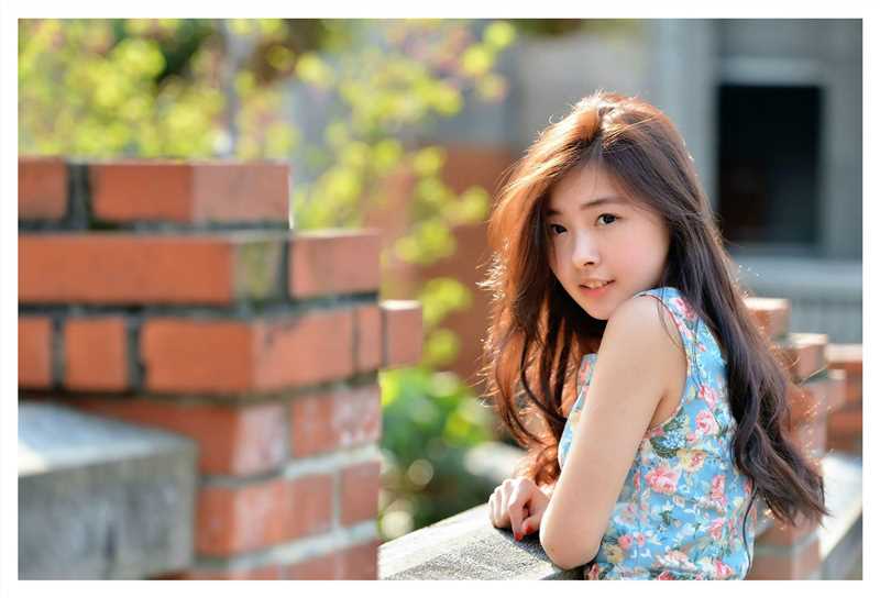 高清韩国留学生美女甯甯清纯摄影图片图集