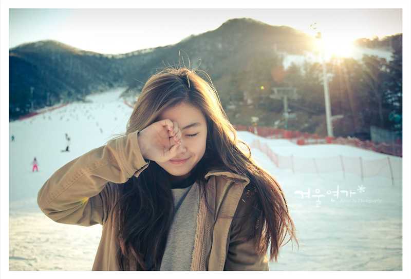 高清韩国留学生美女甯甯清纯摄影图片图集