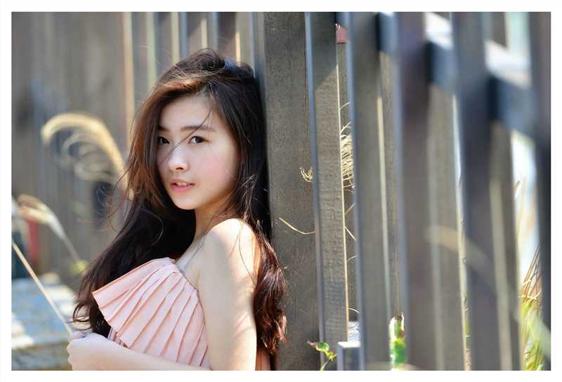 高清韩国留学生美女甯甯清纯摄影图片图集