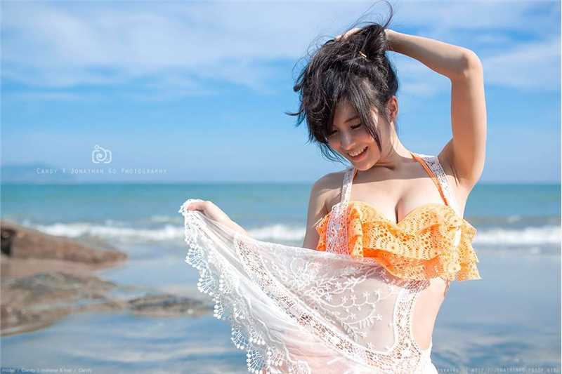 台湾模特美女孟洁Candy清纯图片