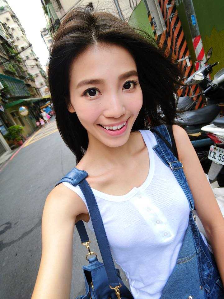 台湾模特陈慈瑜清纯