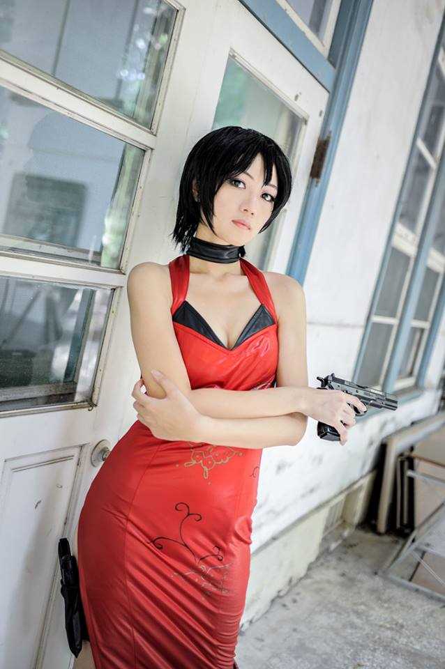 清纯美女职业电竞选手cosplay