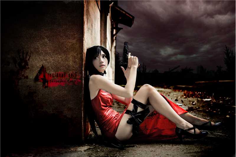 清纯美女职业电竞选手cosplay