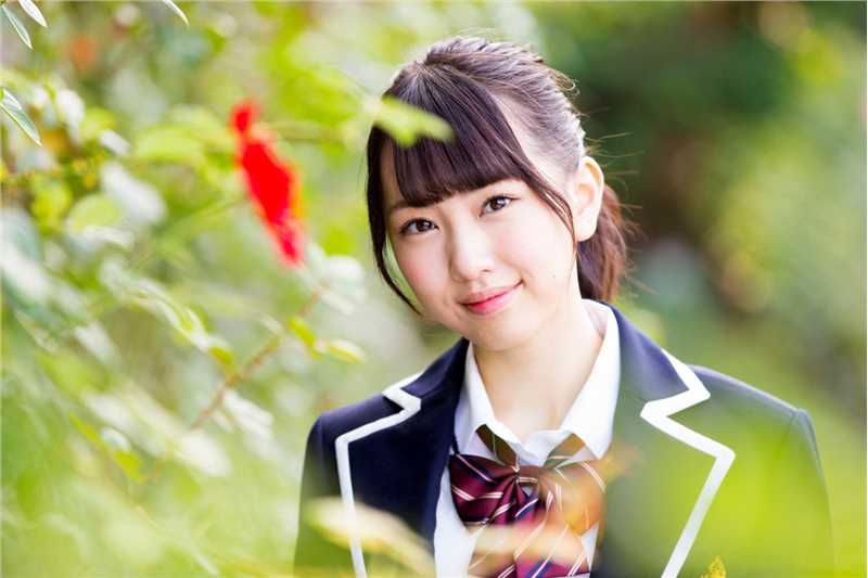 最新清纯的日本少女SKE48成员熊崎晴香写真图集