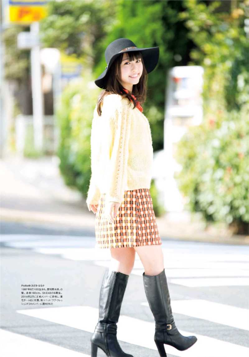 最新清纯的日本少女SKE48成员熊崎晴香写真图集