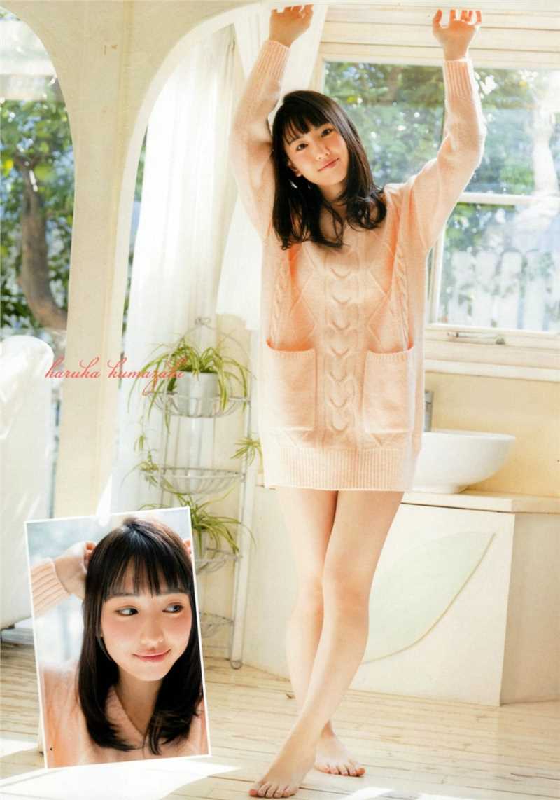 最新清纯的日本少女SKE48成员熊崎晴香写真图集