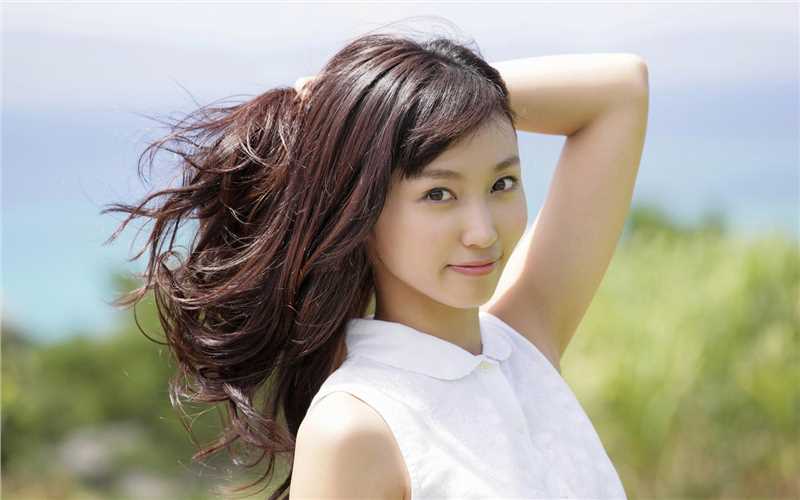 高清清纯少女吉木梨纱电脑壁纸桌面图集