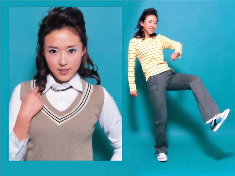 清纯气质美女颜丹晨高清壁纸图片