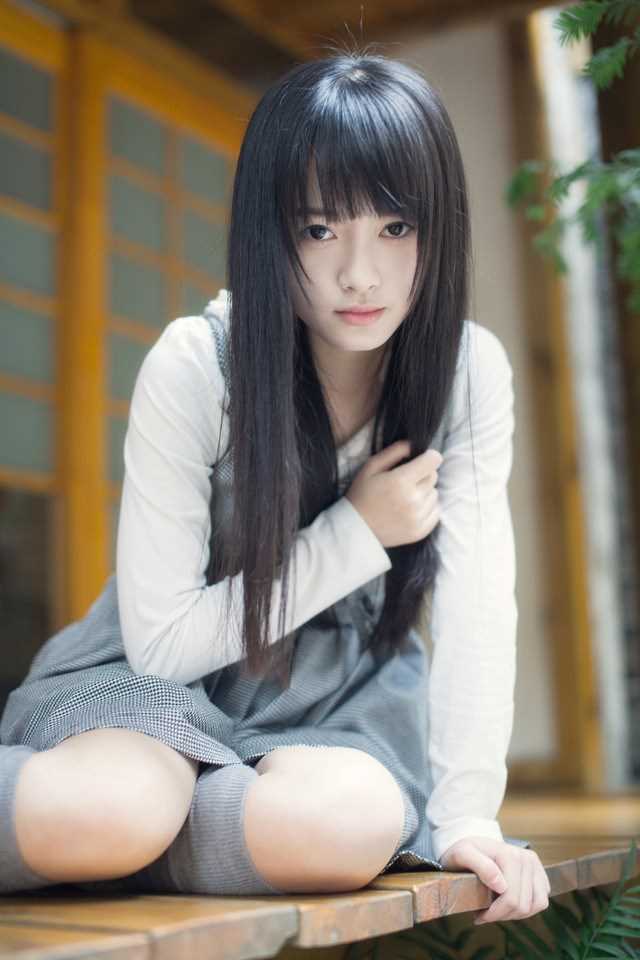 优质清纯气质黑长直子唯美图片
