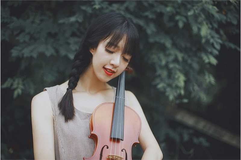 最全文艺音乐少女户外清纯唯美写真壁纸