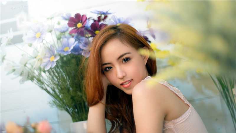 优质清纯阳光美女户外高清壁纸相册