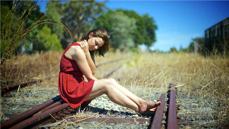 优质清纯阳光美女户外高清壁纸相册