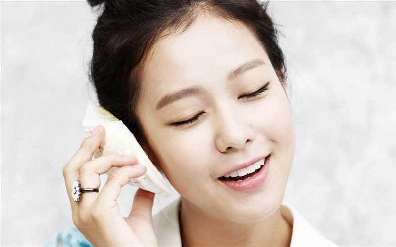 高清清纯韩国美女庆收真电脑壁纸图集