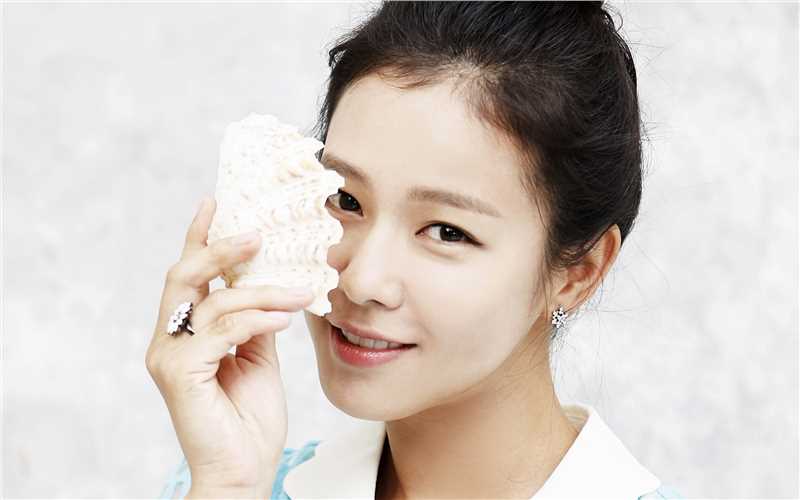 高清清纯韩国美女庆收真电脑壁纸图集