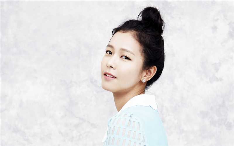 高清清纯韩国美女庆收真电脑壁纸图集