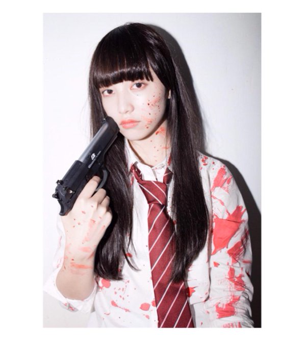 优质日本养眼美女山田爱奈户外清纯靓丽美照相册