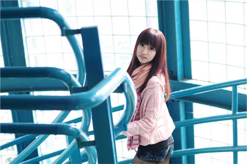 高清台湾长发美女希希清纯唯美外拍图集