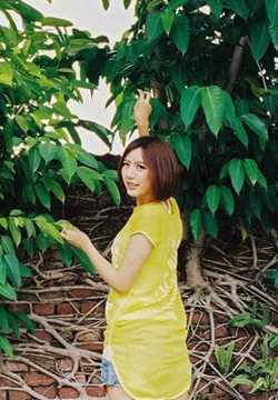 高清台湾长发美女希希清纯唯美外拍图集