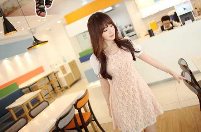 特别专辑韩国美女金信英清纯迷人街拍图片