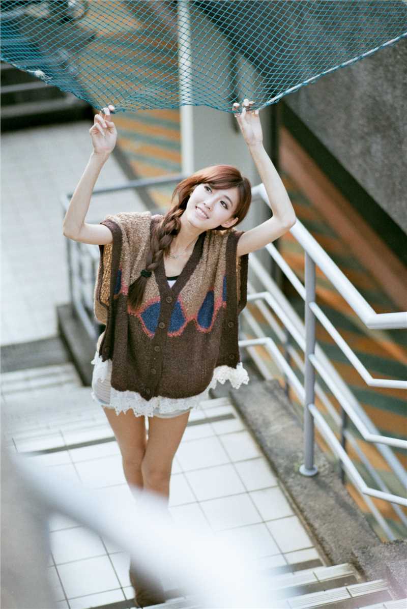 特别专辑台湾清纯女生Kila晶晶校园大片图片