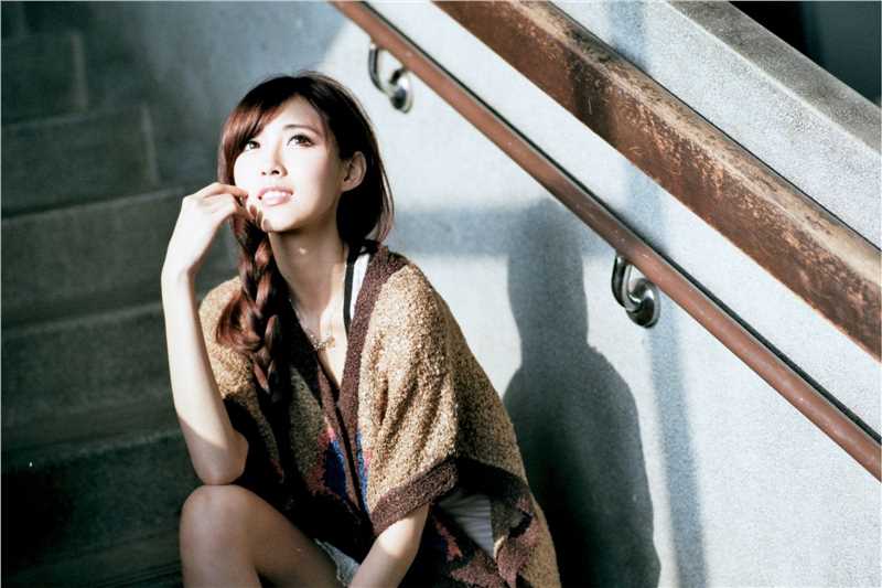 特别专辑台湾清纯女生Kila晶晶校园大片图片