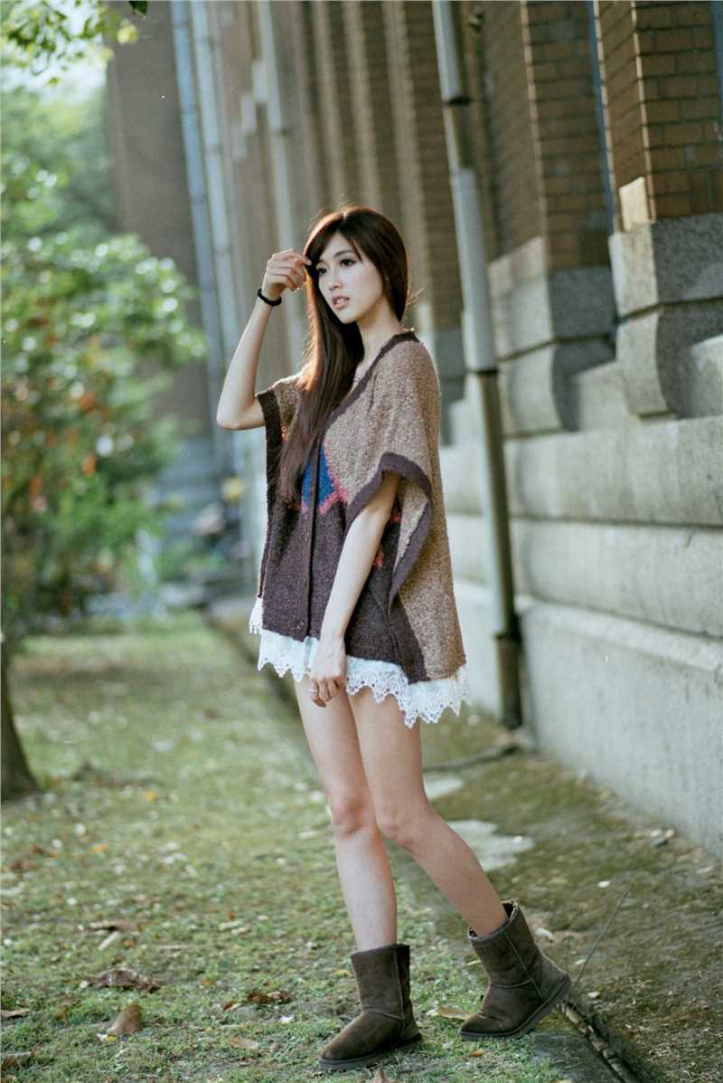 特别专辑台湾清纯女生Kila晶晶校园大片图片