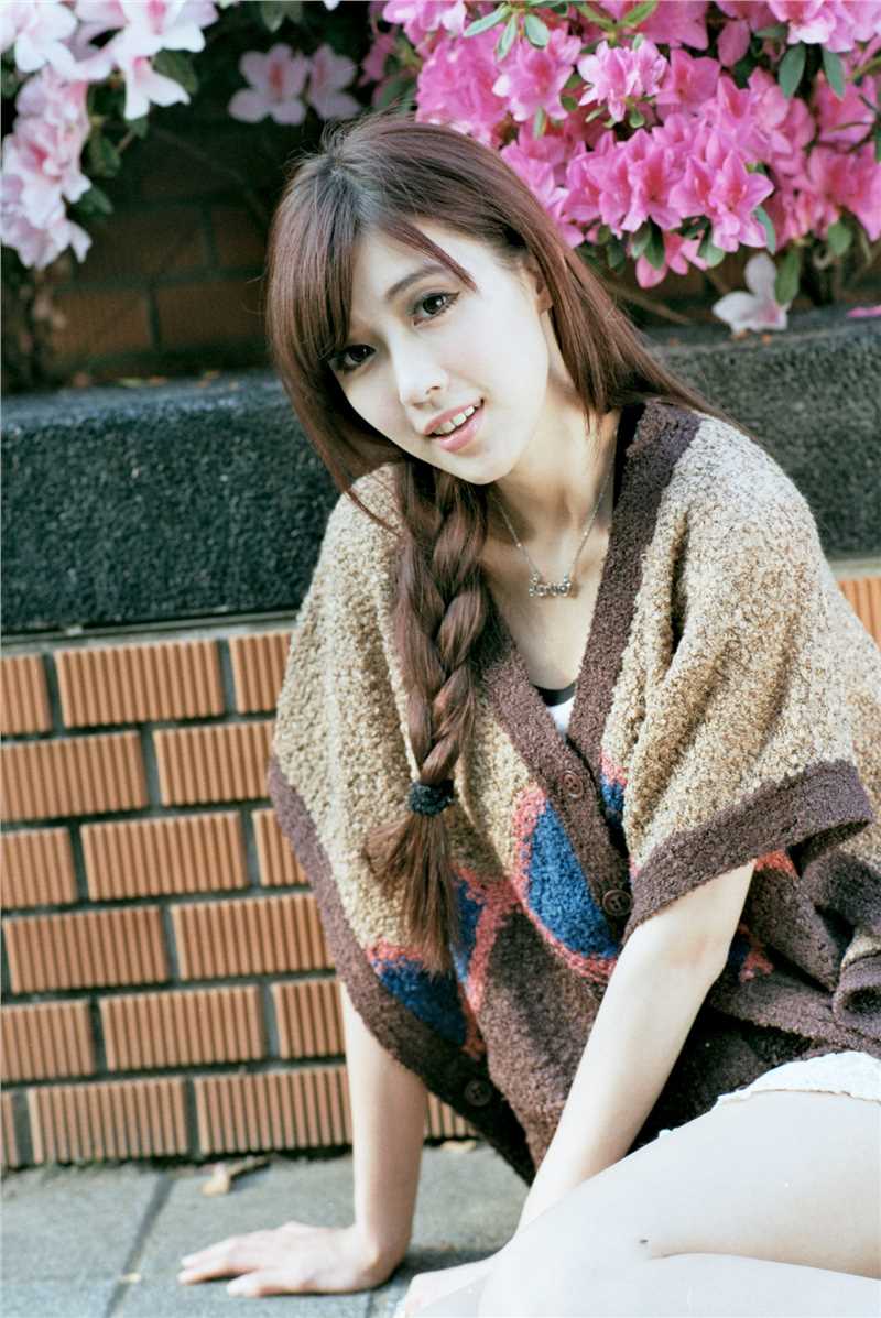 特别专辑台湾清纯女生Kila晶晶校园大片图片