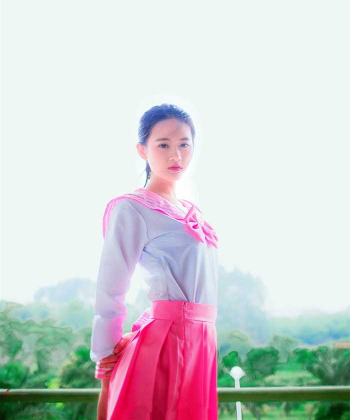 优质清纯校花阿能古水手服迷人相册