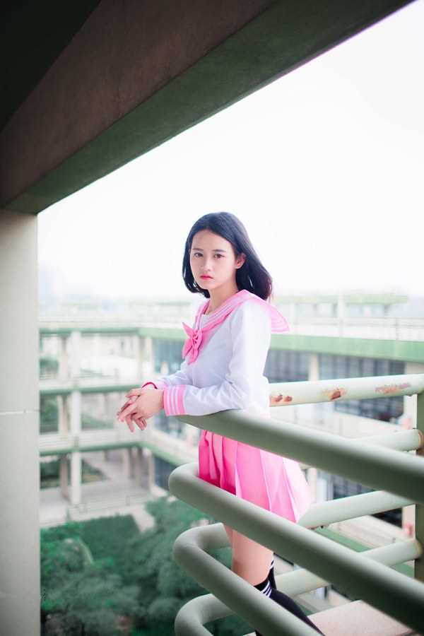 优质清纯校花阿能古水手服迷人相册