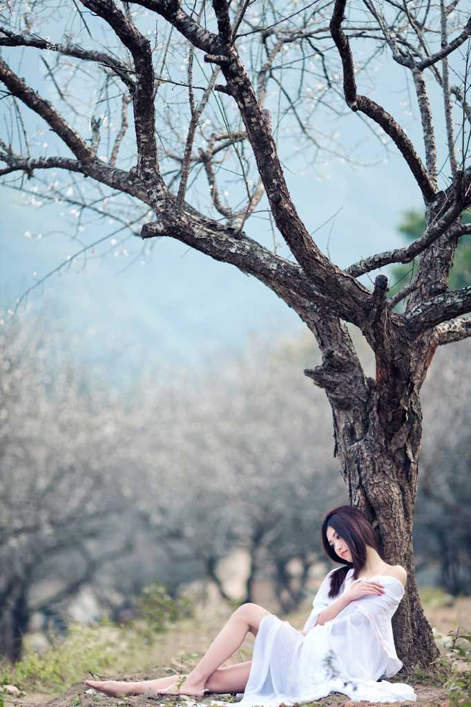 最全气质女生户外演绎天外飞仙仙气十足壁纸