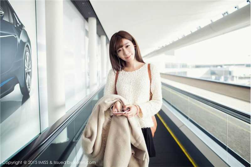 高清清纯美女陈潇街头迷人照图集