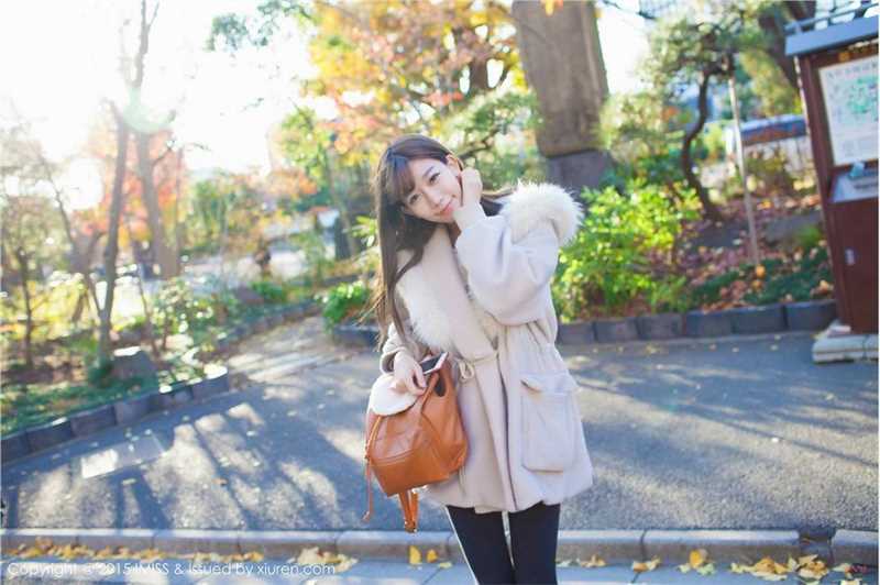 高清清纯美女陈潇街头迷人照图集