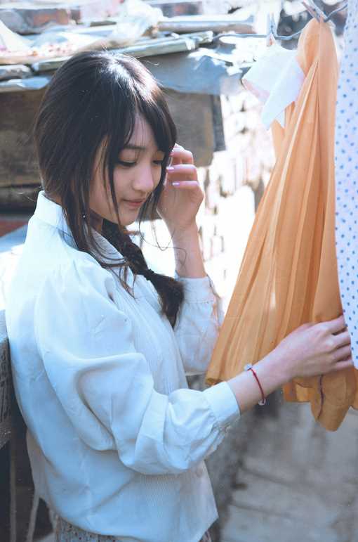 可爱清纯美女户外集