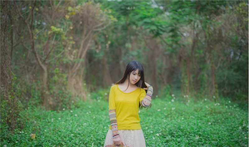 优质森系清纯美女唯美照相册
