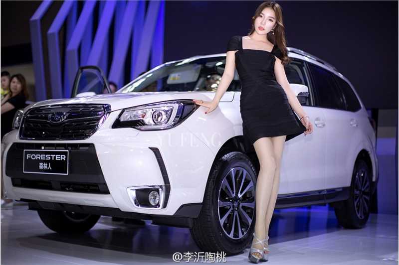 最新车模大美女李怡陶桃车展摄影图片壁纸