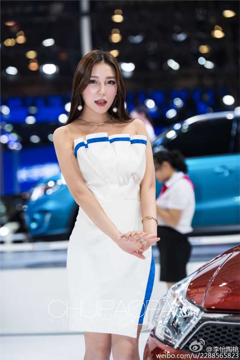 最新车模大美女李怡陶桃车展摄影图片壁纸