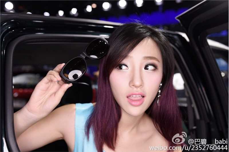 最新美女车模特刘文佳车展摄影图片壁纸