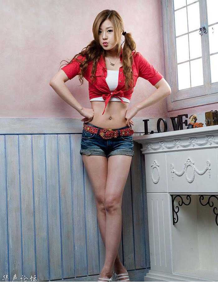 韩国顶级车模黄美姬高清摄影图片