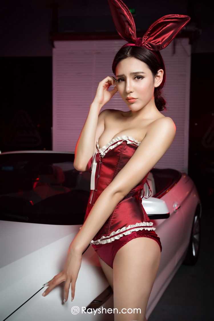 最全中国人气车模汤天颖性感内衣诱惑壁纸