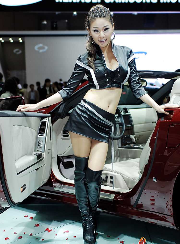 特别专辑韩国美女模特车展摄影图片图片