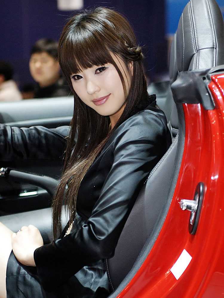 特别专辑韩国美女模特车展摄影图片图片